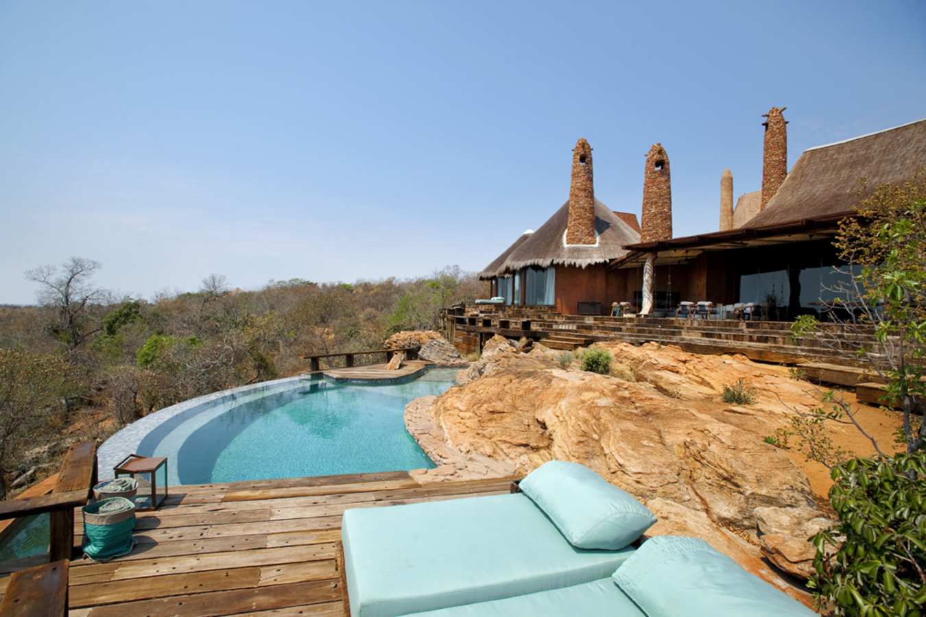 The Observatory heated infinity pool
