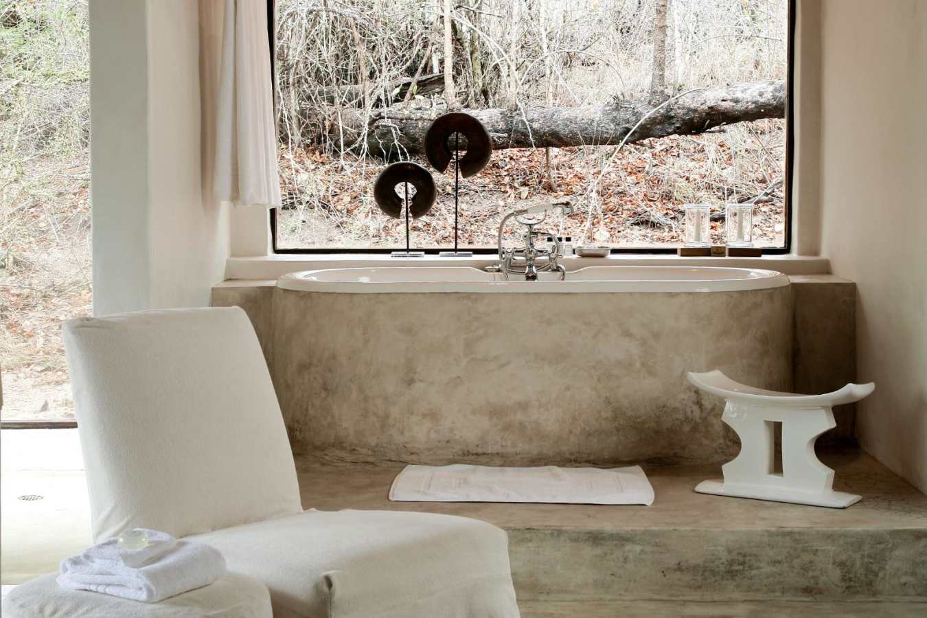 Tree Camp Bathroom - Londolozi Private Game Reserve