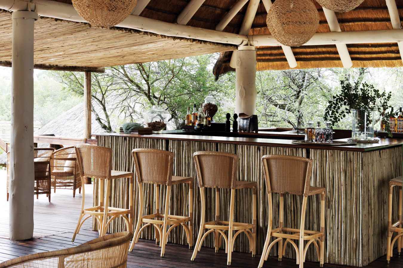 Founders Camp Bar - Londolozi Private Game Reserve
