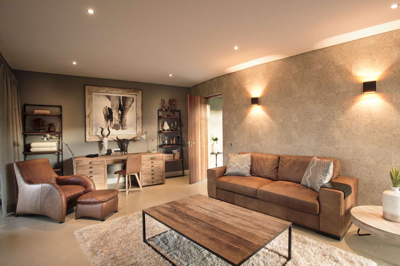 Villa study - Mhondoro Game Lodge