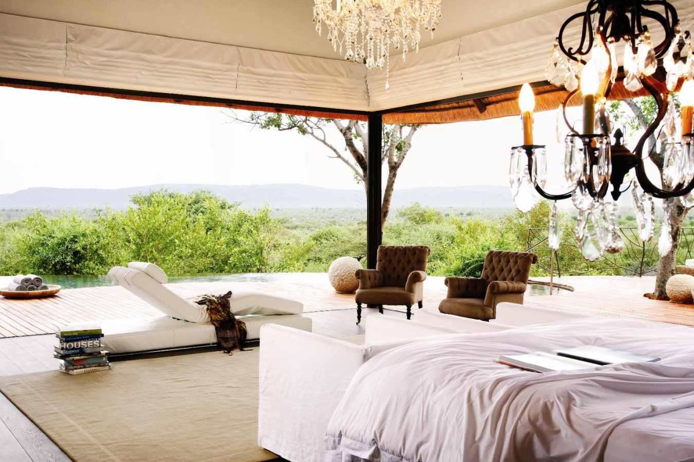 View from bedroom - Molori Safari Lodge