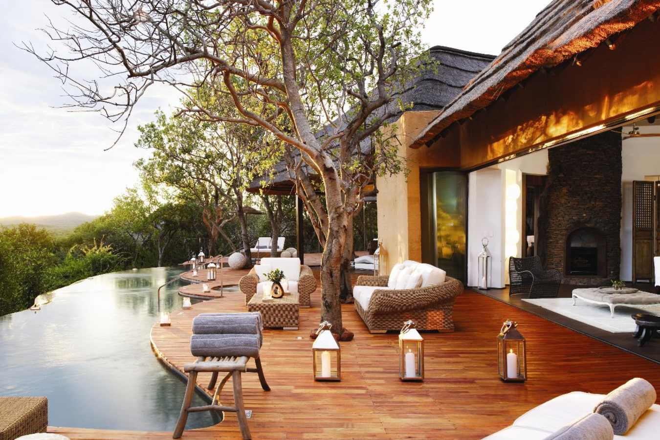 Pool area - Molori Safari Lodge