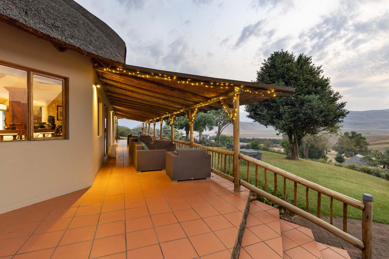 Main building verandah 