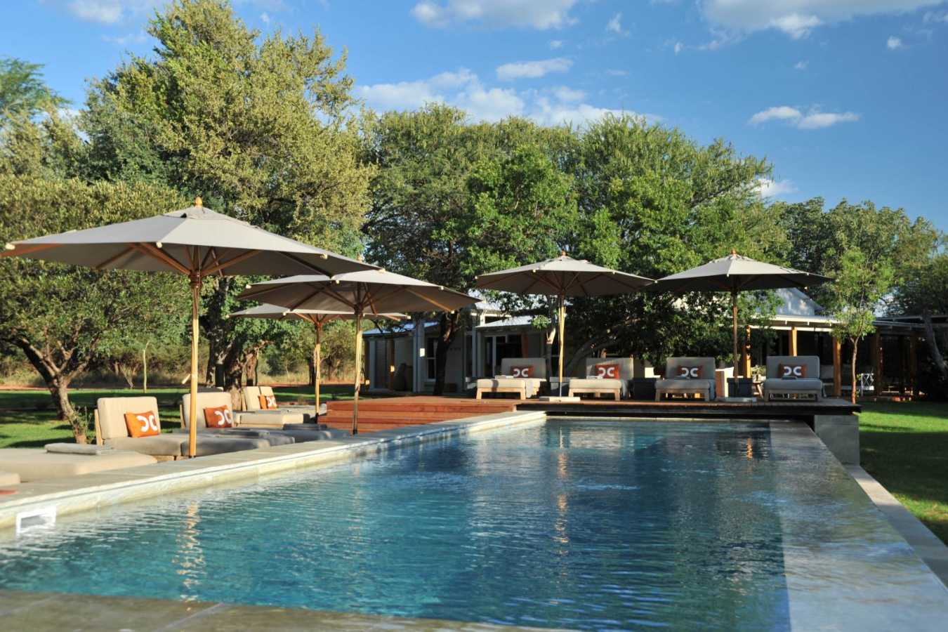 Pool area - Morukuru Farm House