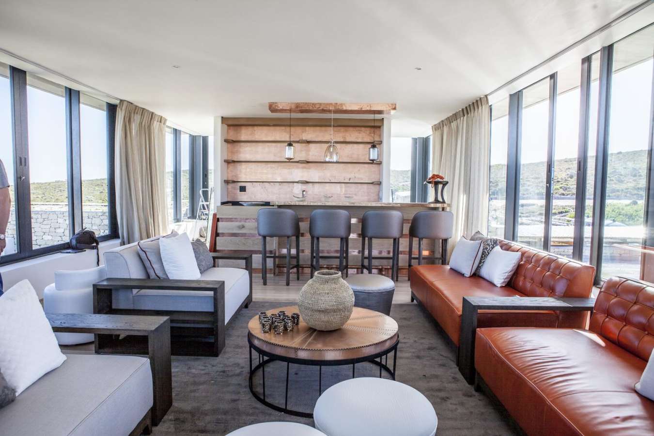 Rooftop bar - Morukuru Ocean House 