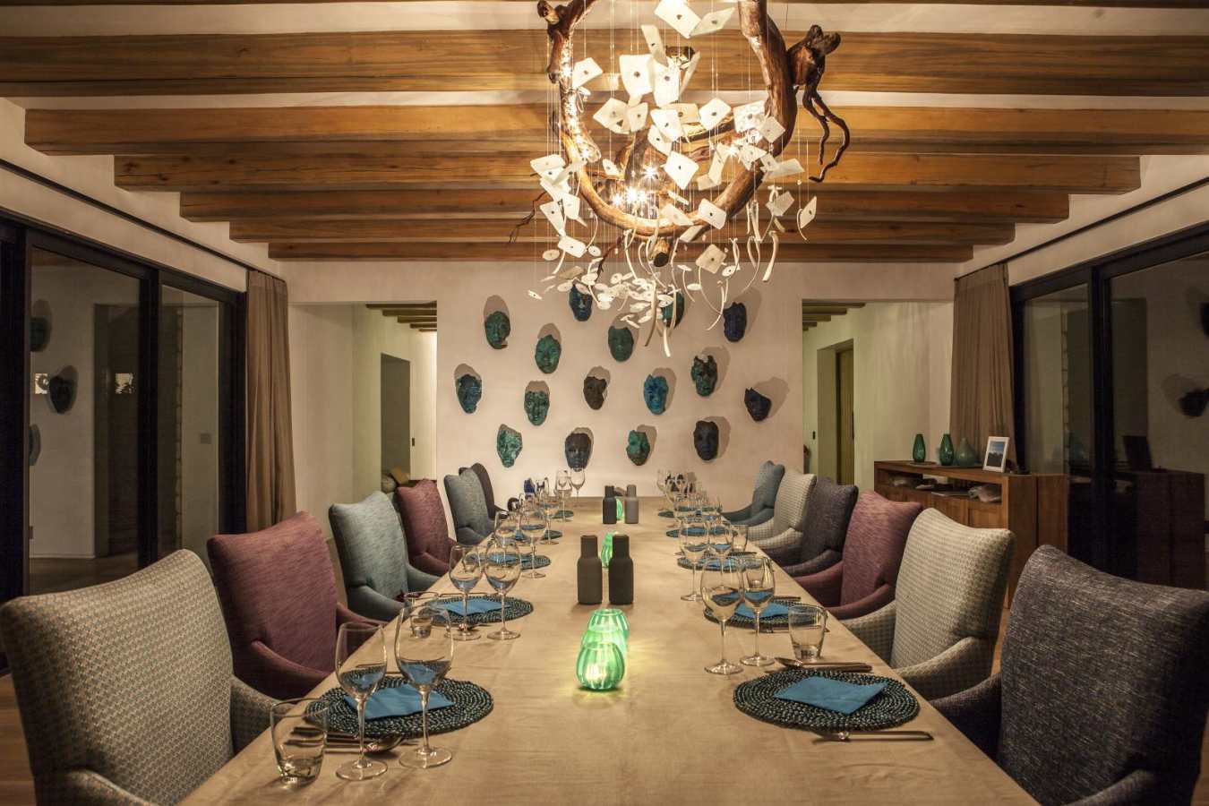 Dining room - Mokukuru Ocean House 