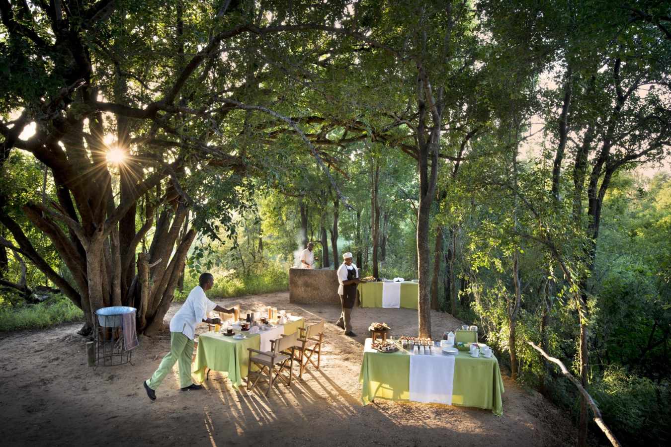 Morukuru Owner s House bush breakfast
