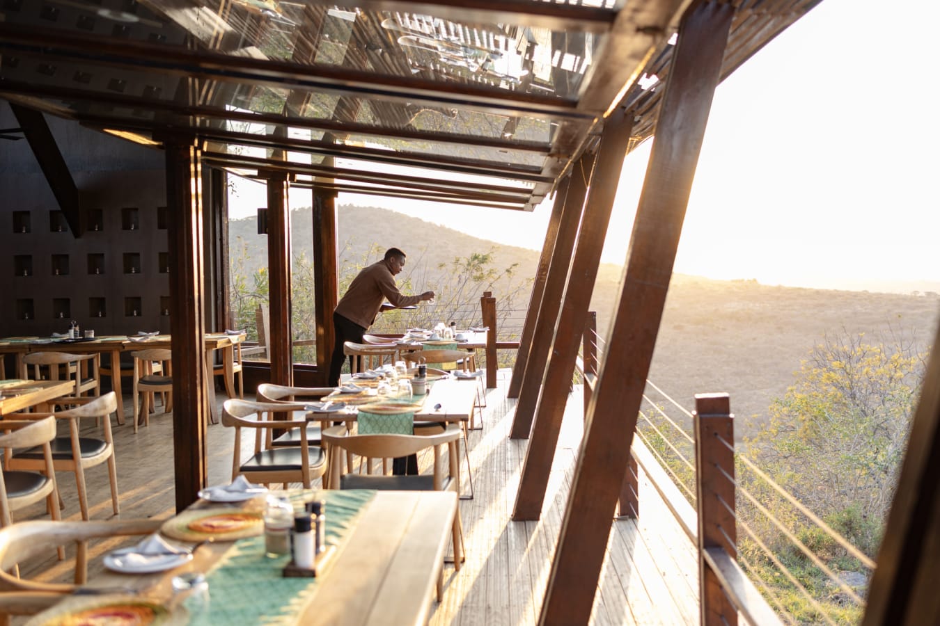 Deck dining