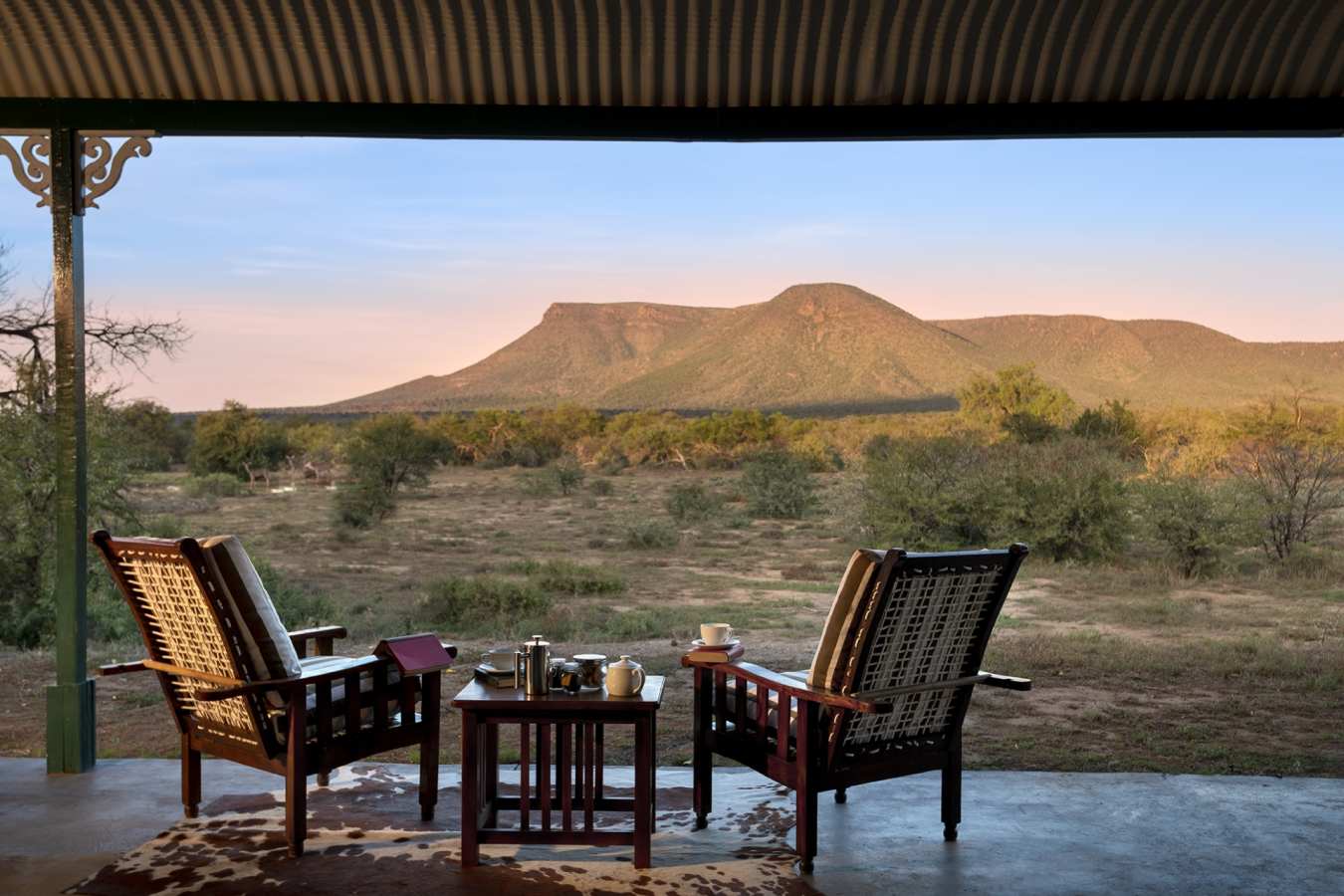 View from veranda  