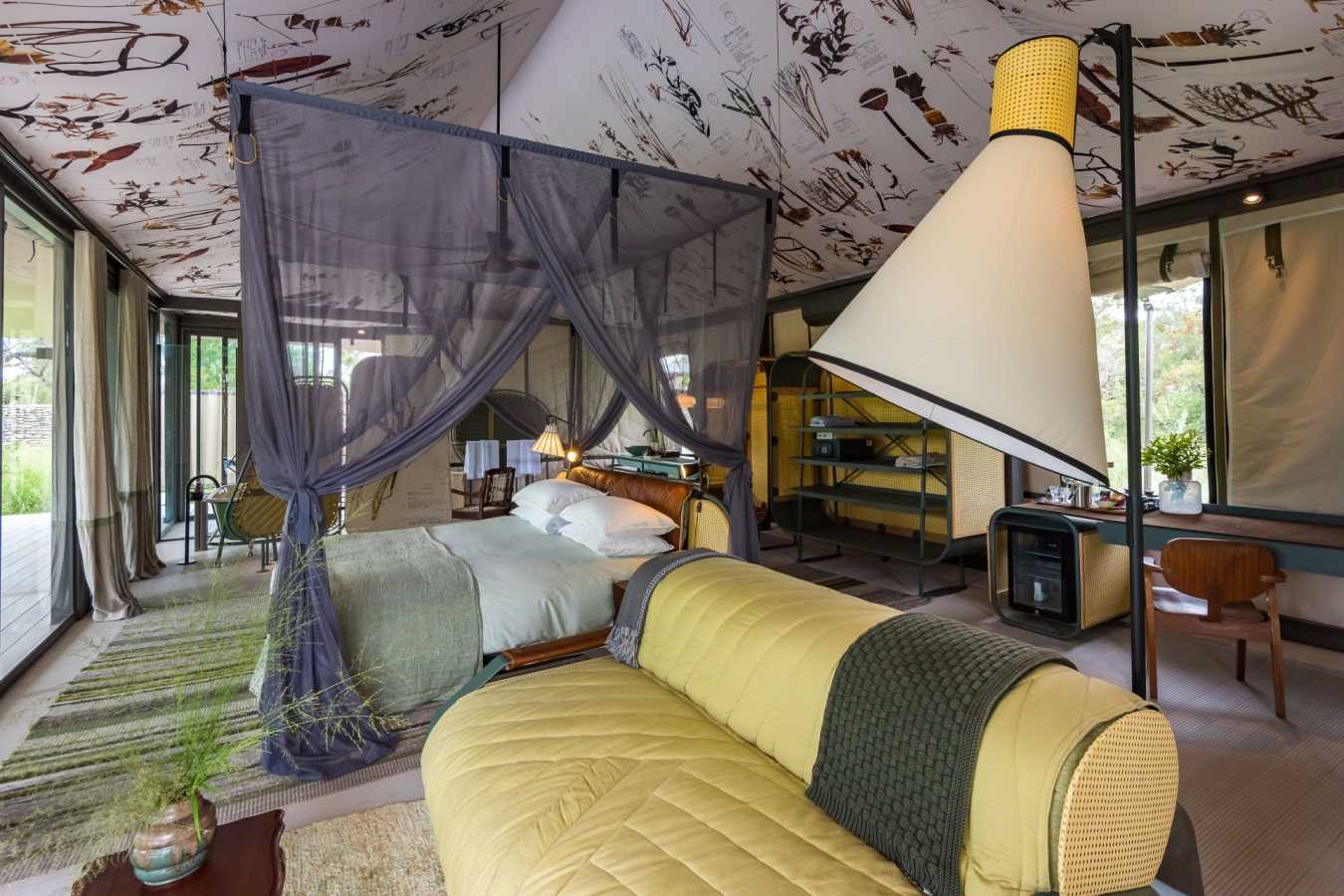 Tented bedrom