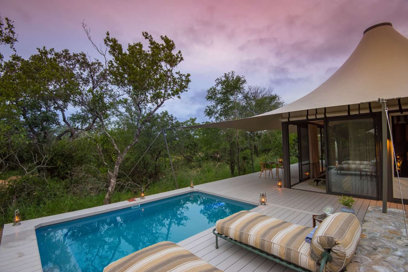 Private plunge pool