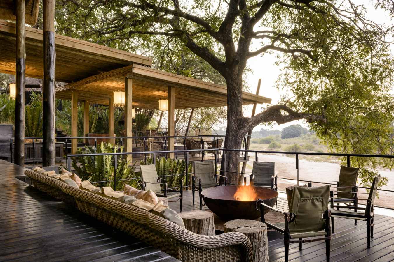 Main area at Singita Ebony 