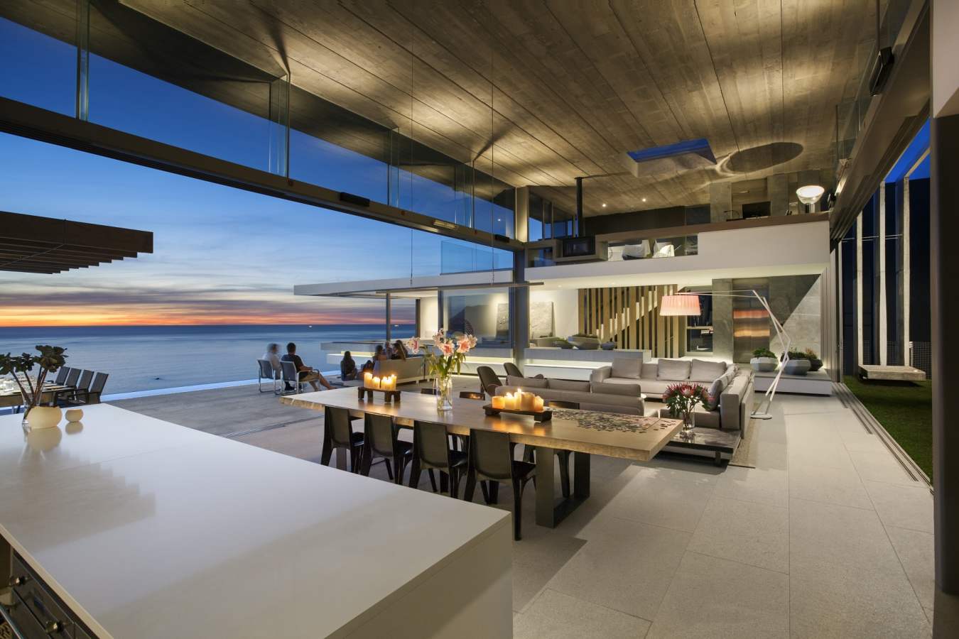 Dining area at Beyond private residence  