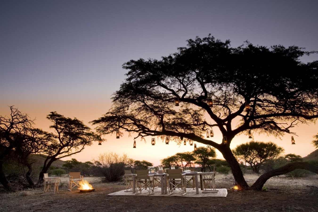 Bush Dinner - Tswalu Kalahari Reserve