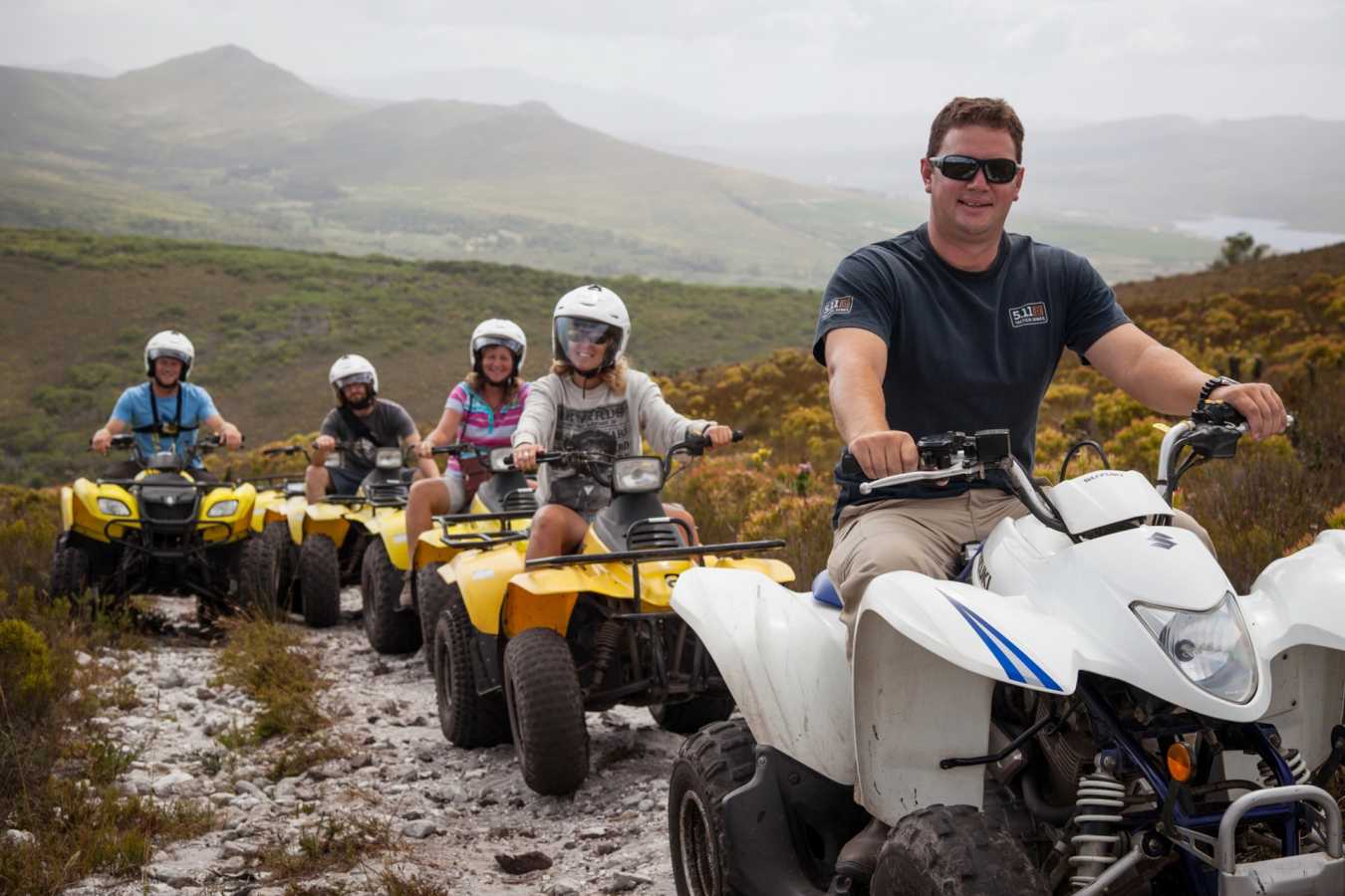 Quadbiking at Grootbos