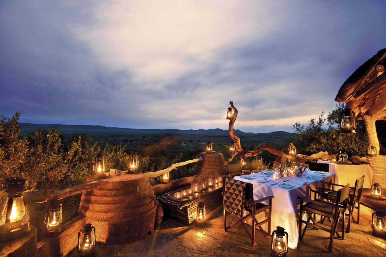 Lodge deck