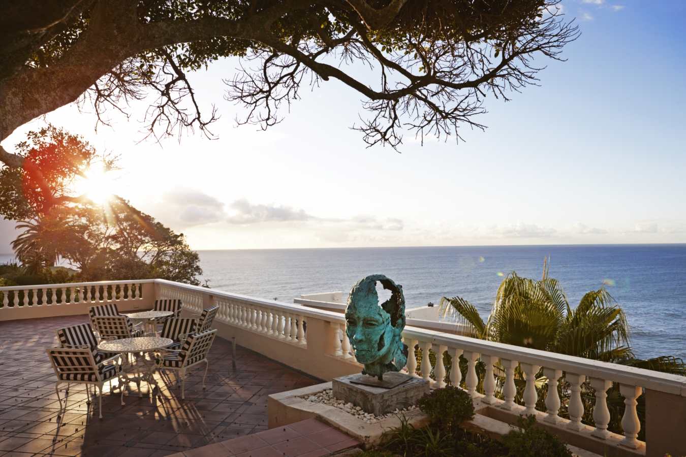 Ellerman House terrace views