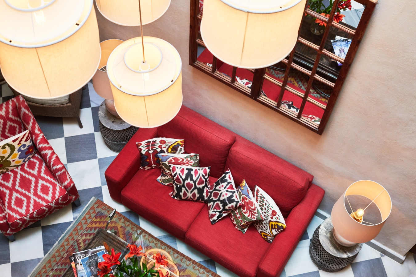 Living room patio - Corral del Rey, Seville