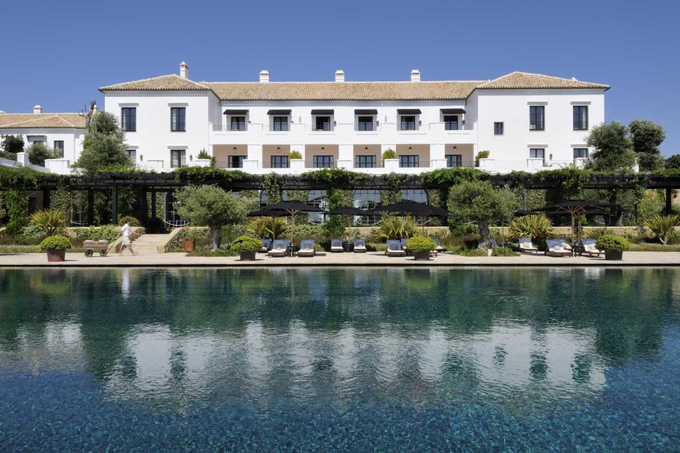 View from the pool - Finca Cortesin