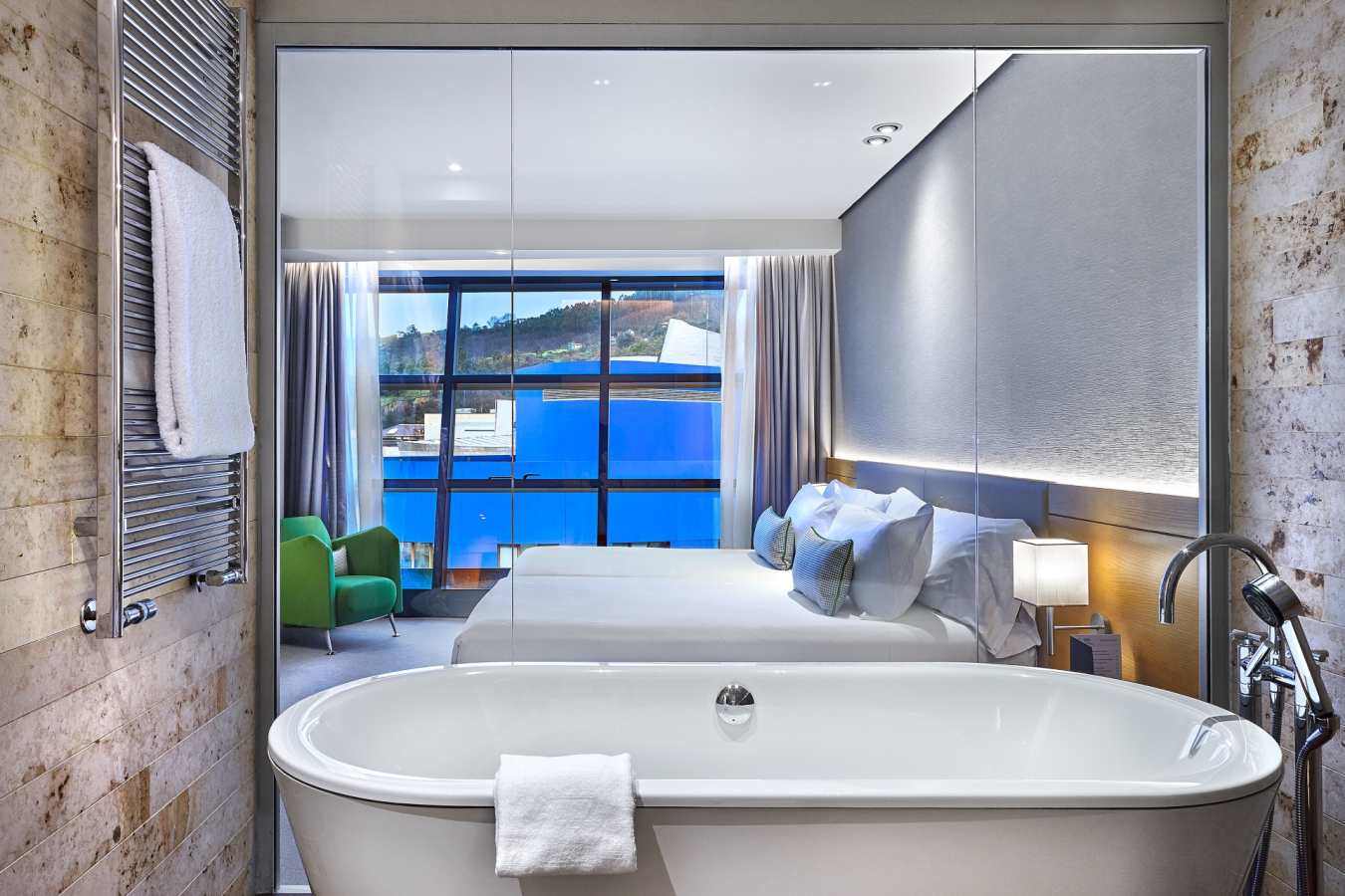 Premier Bathroom - Gran Hotel Domine Bilbao