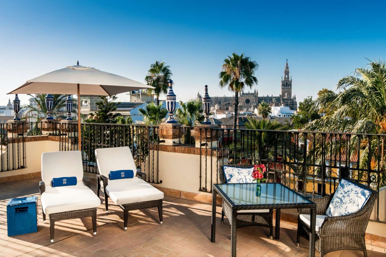 Guest room terrace - Hotel Alfonso XIII