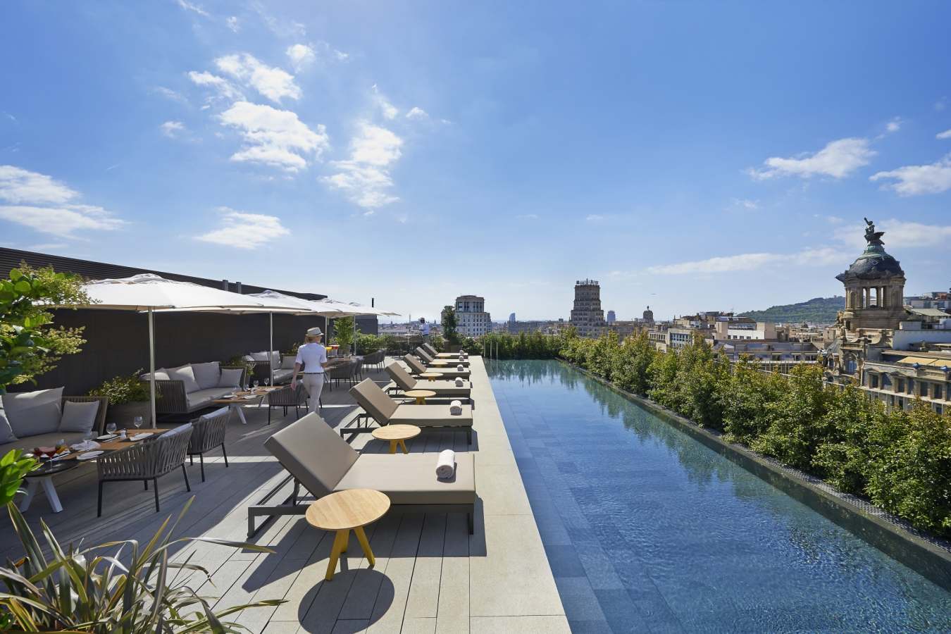Pool and terrace - Mandarin Oriental Barcelona