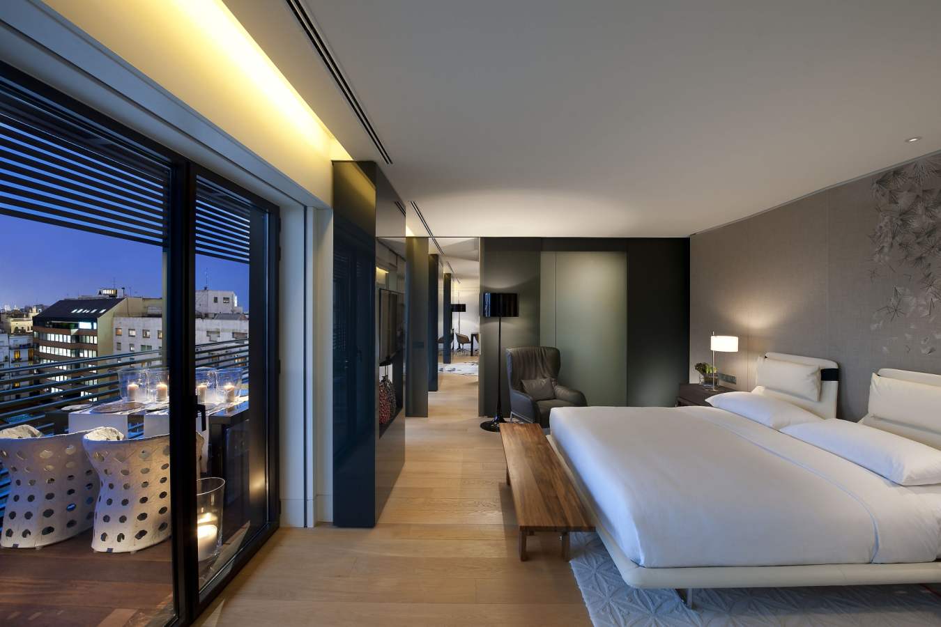 Terrace Suite bedroom - Mandarin Oriental Barcelona