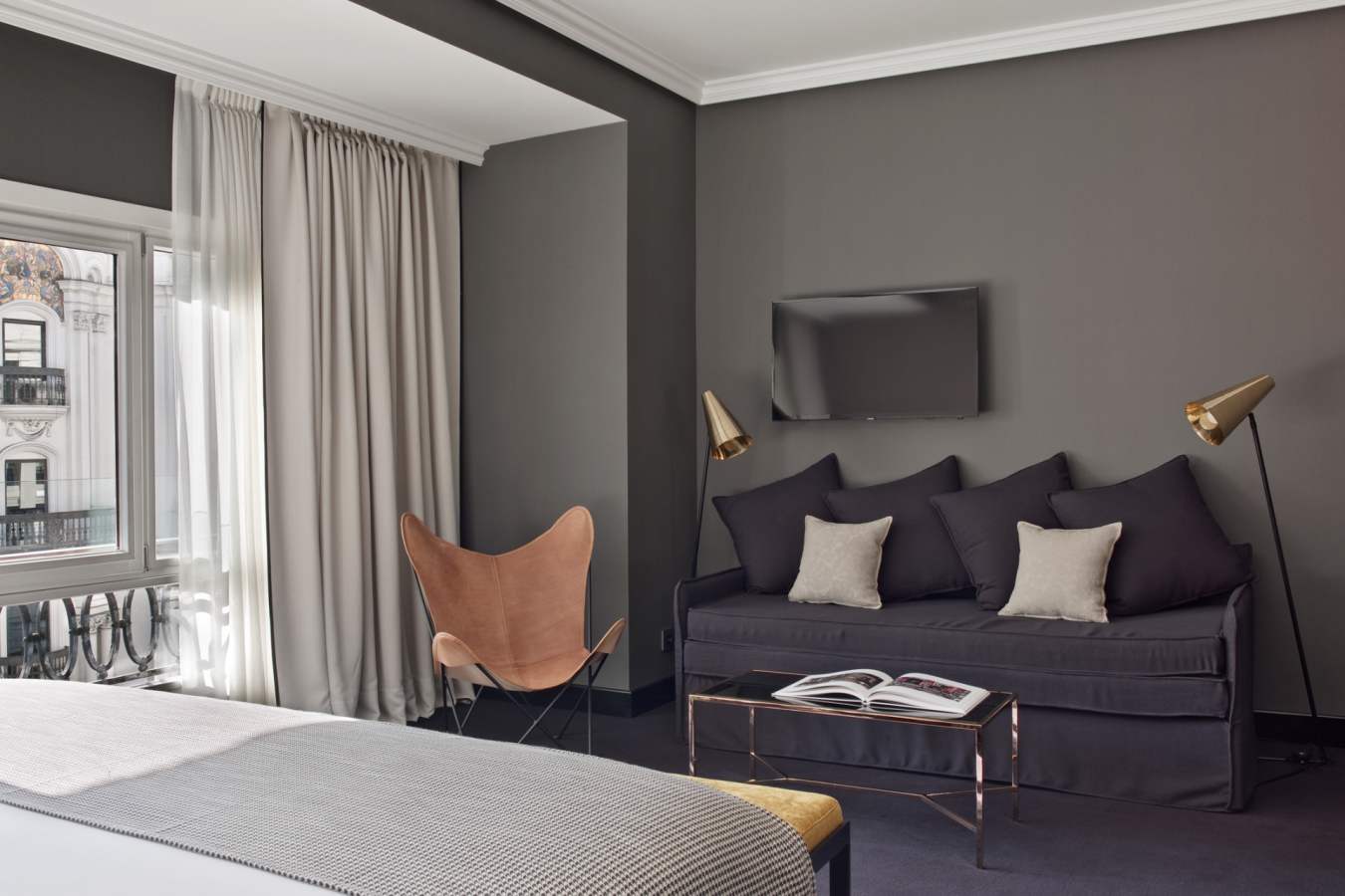 Junior Suite living area - The Principal Madrid Hotel