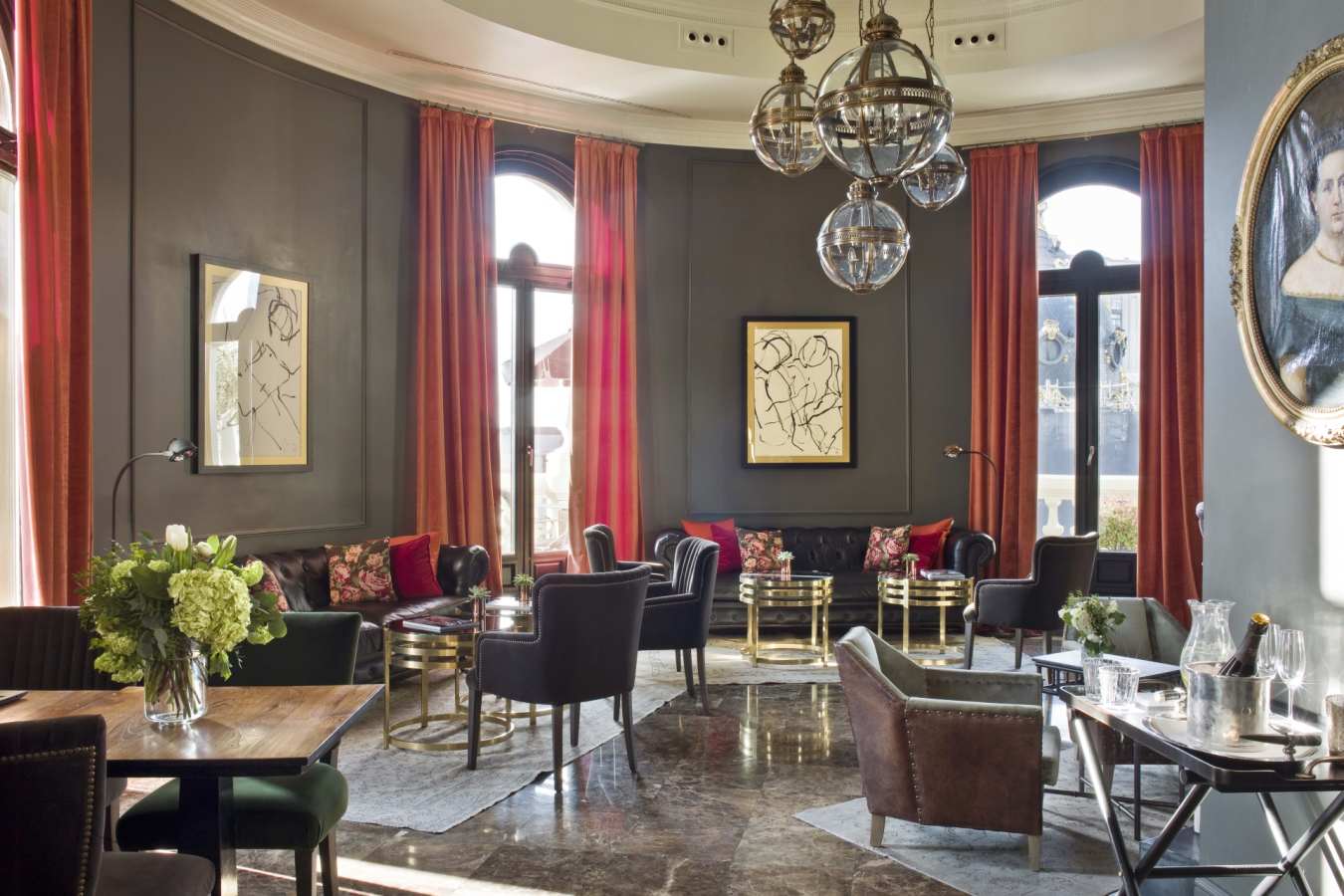 Atico lobby - The Principal Madrid Hotel