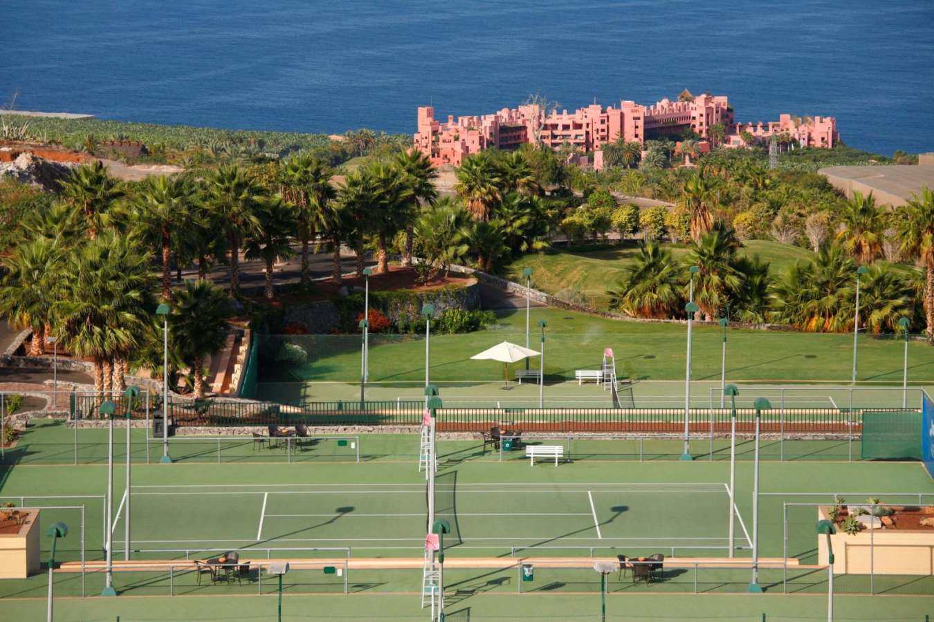 Tennis Courts and view - The Ritz-Carlton, Abama