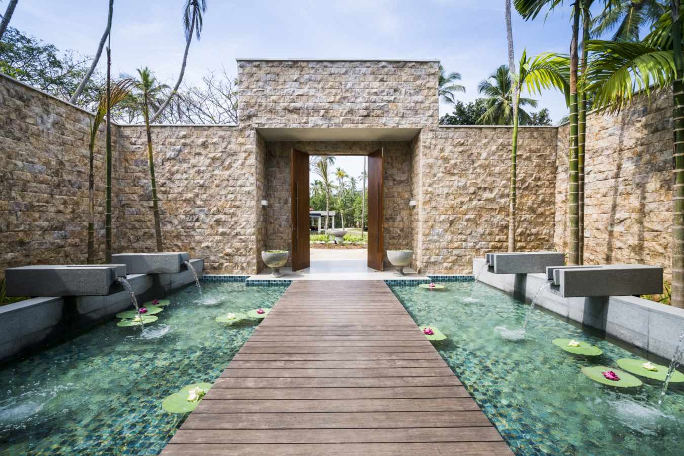 Spa Entrance - Anantara Peace Haven Tangalle Resort