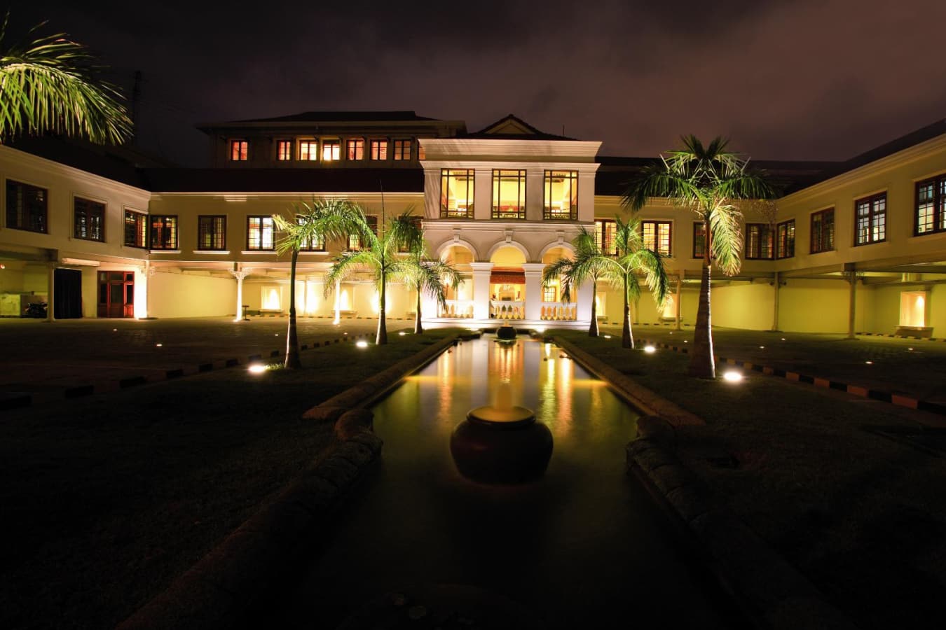 Regency Wing by Night - Galle Face Hotel