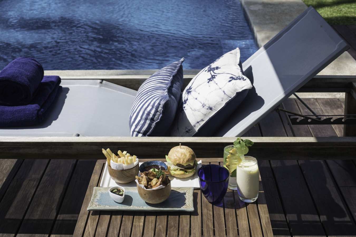 Light Lunch by the Pool - Kumu Beach