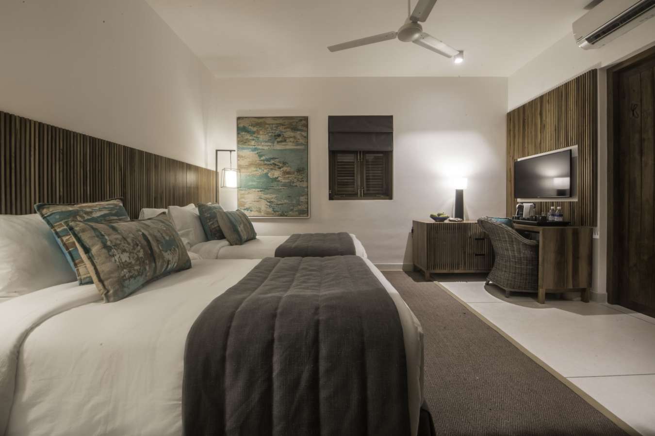 Kumu Twin Bedroom - Kumu Beach