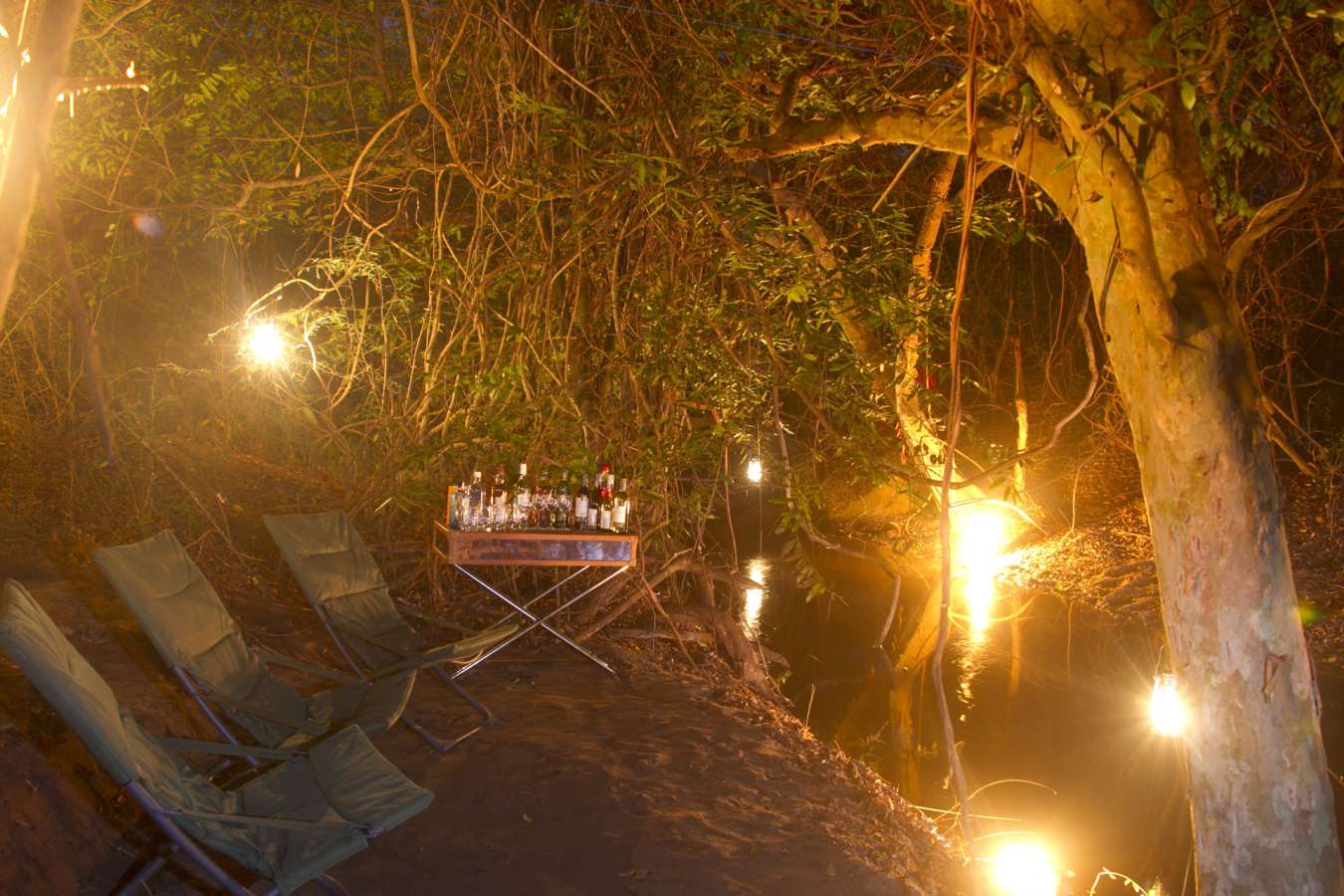 Evening Drinks - Wilpattu National Park