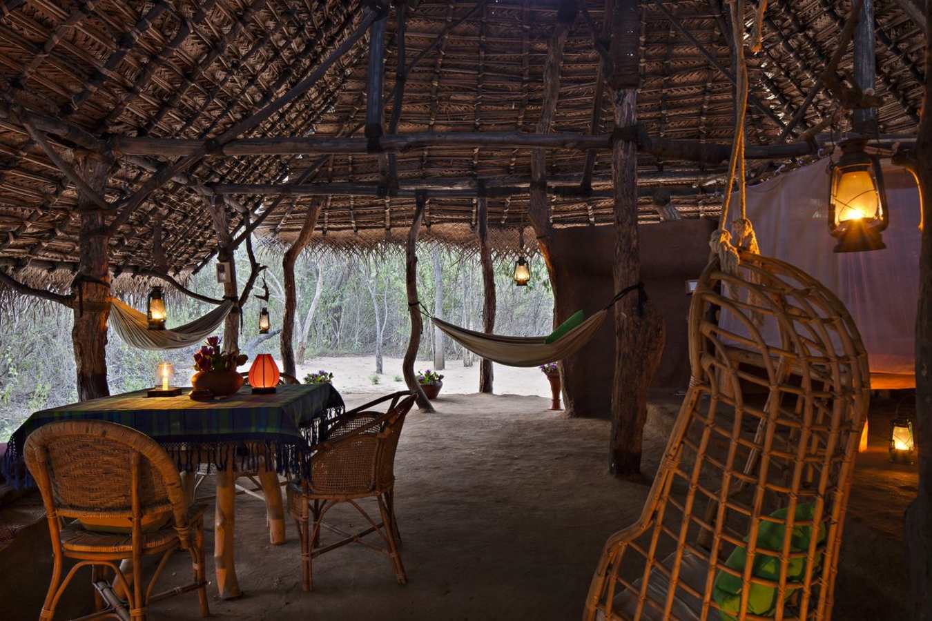 Living area - The Mudhouse