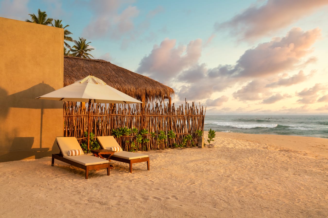 Beach Set-up - The Six Weligama  