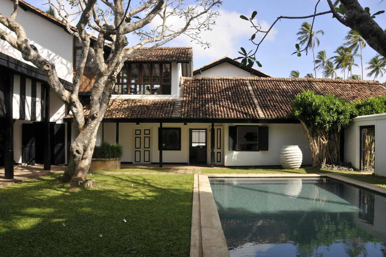 Courtyard and Pool - The Villa Bentota