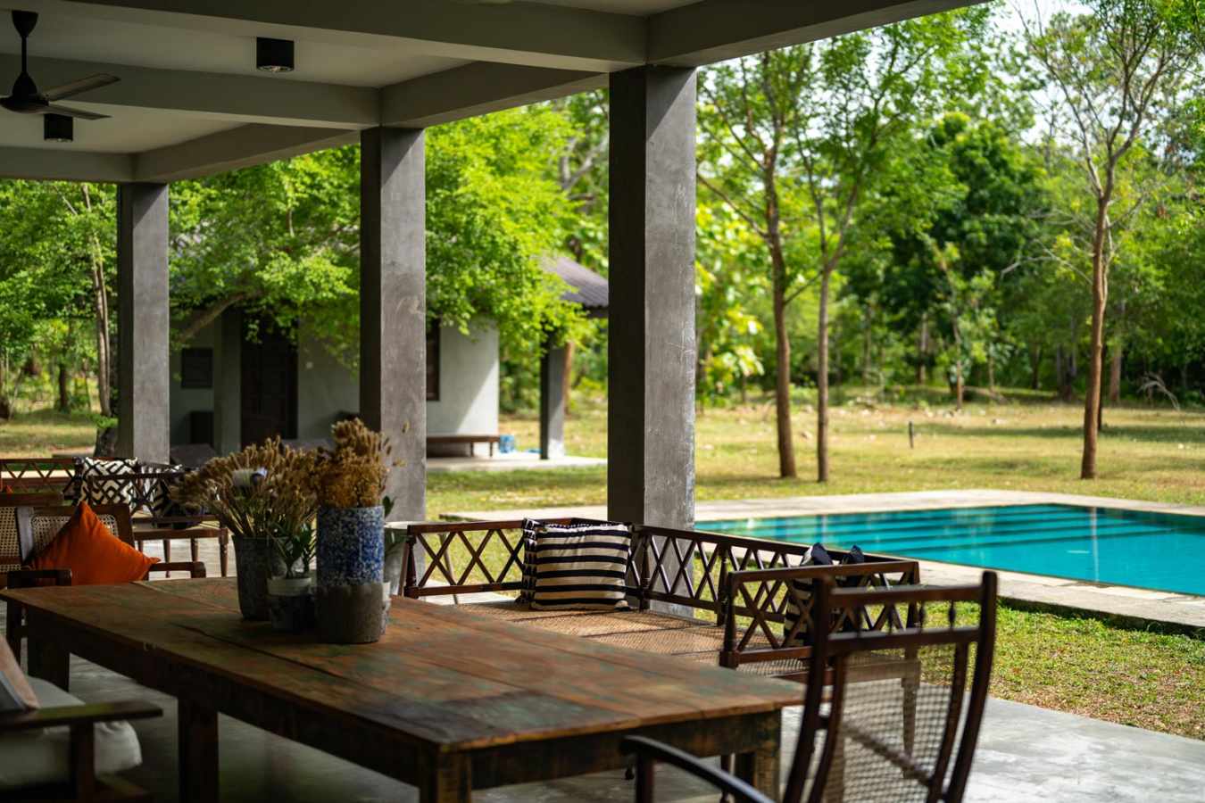 Pool Area - Wardens House 