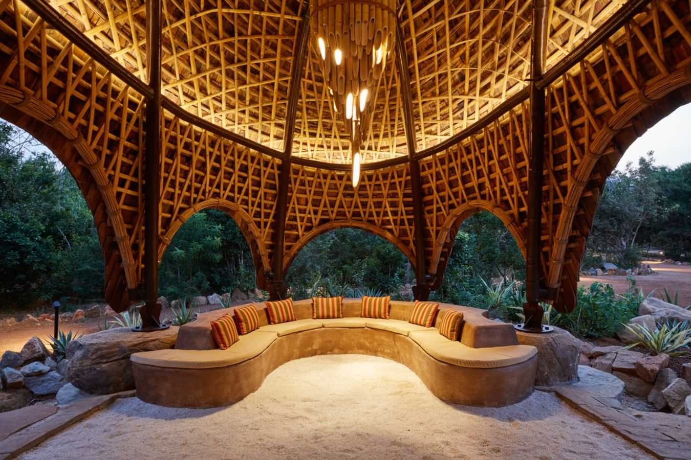 Seating Area - Wild Coast Tented Lodge  