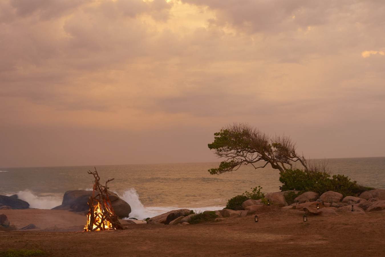 Beach at Wild Coast Tented Lodge