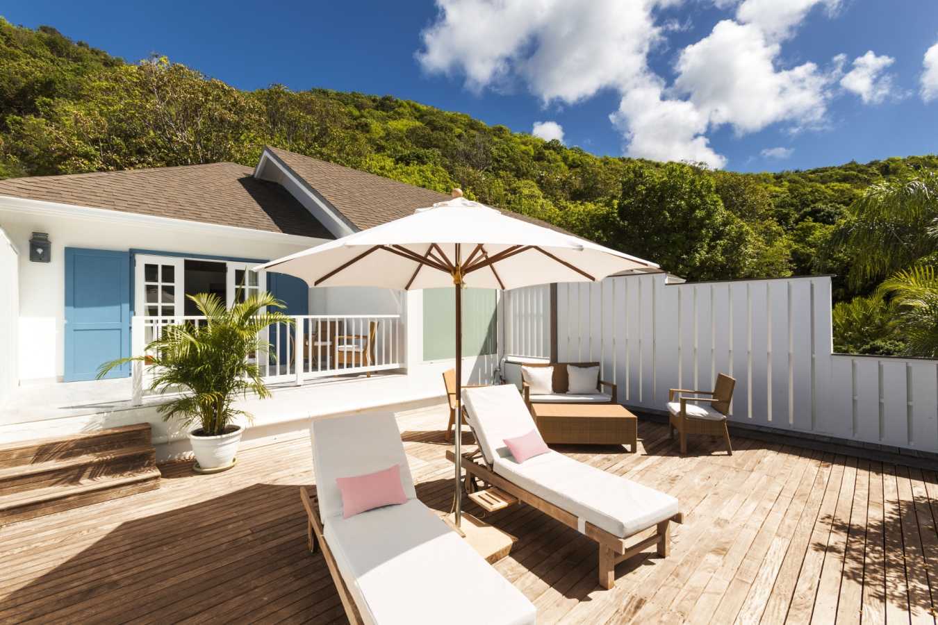 Tropical room terrace 