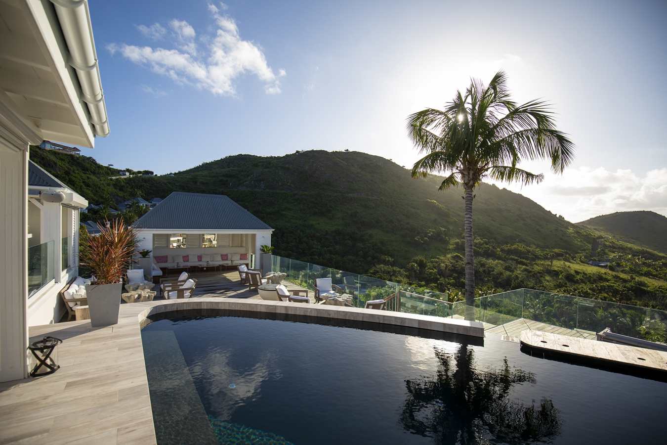 Pool with a view
