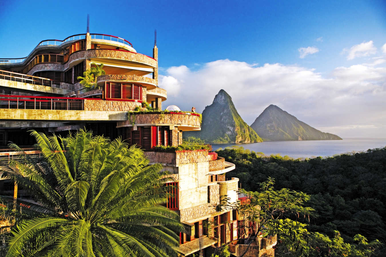 Resort View - Jade Mountain