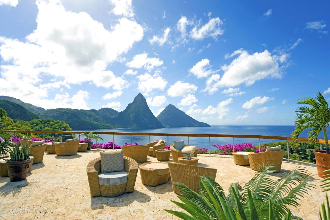 Jade Mountain Club Roof Terrace - Jade Mountain