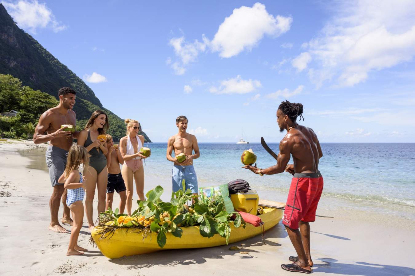 Sugar Beach - Cocnut Boat