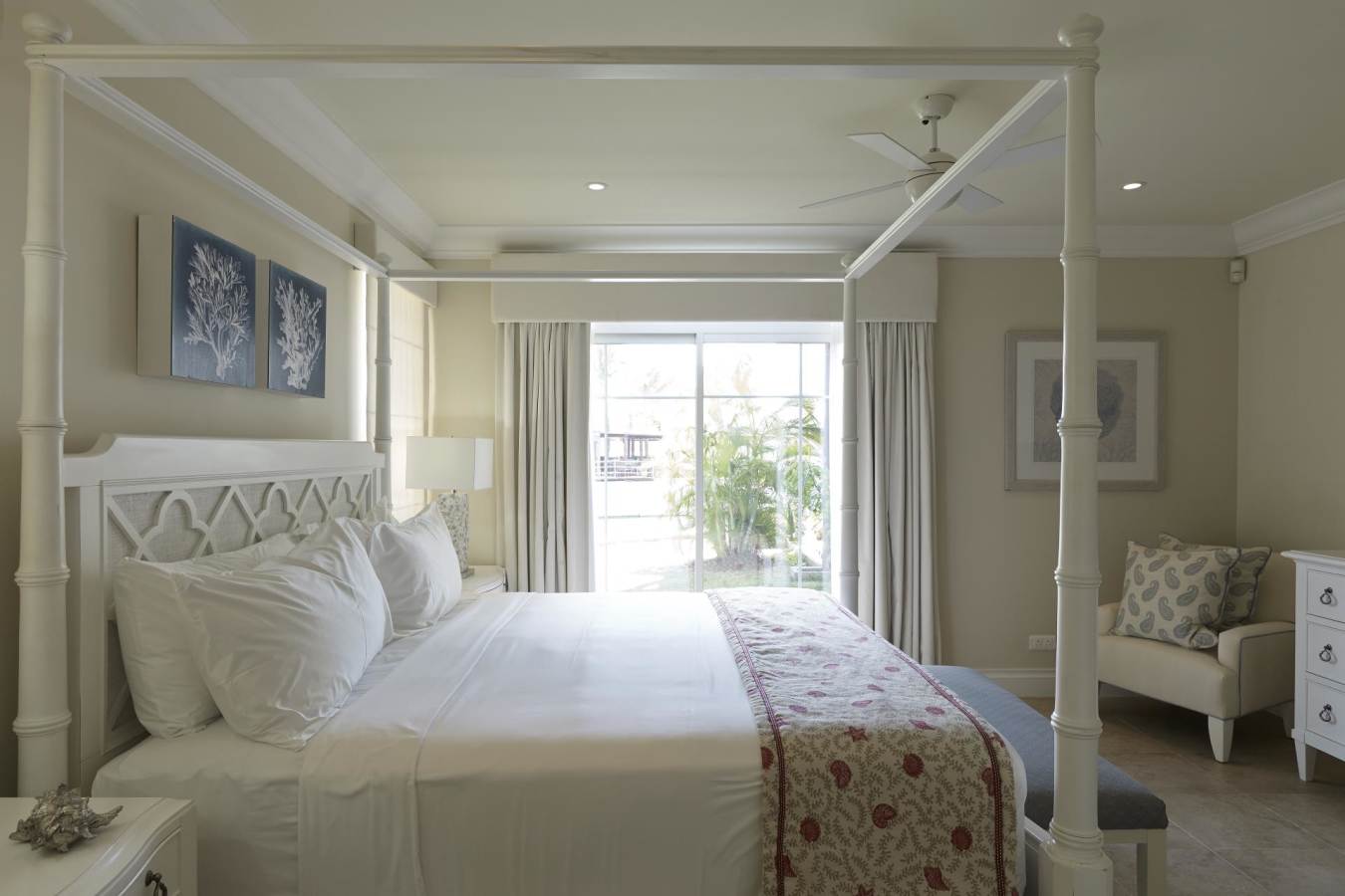 Marina View master bedroom - The Landings