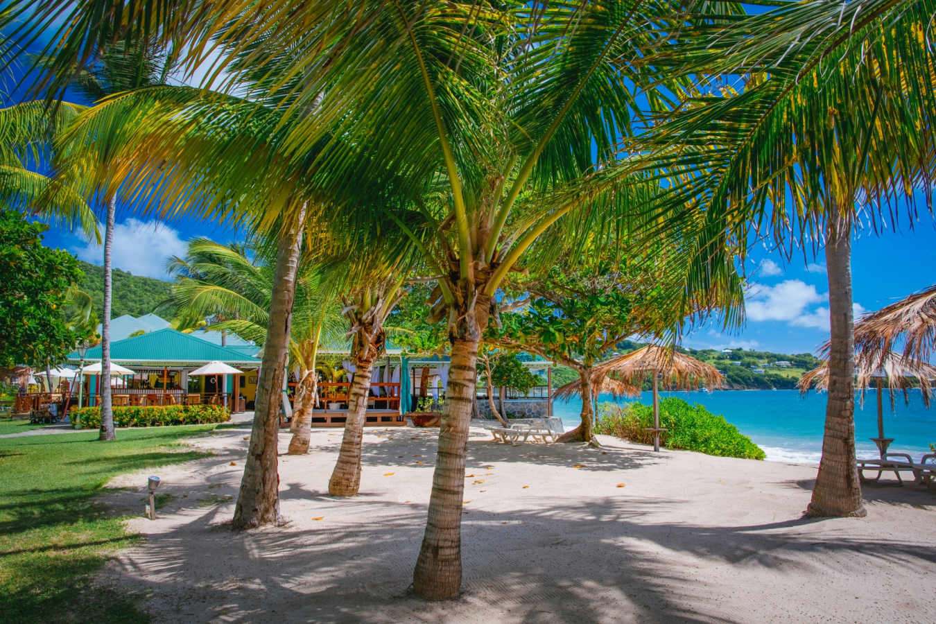 Beach and Gardens - Bequia Beach Hotel