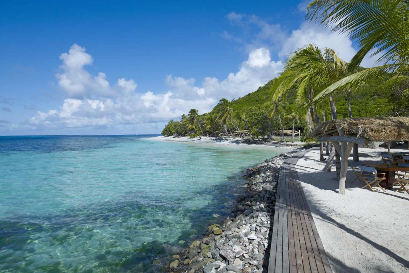 View from the terrace - Petit St Vincent
