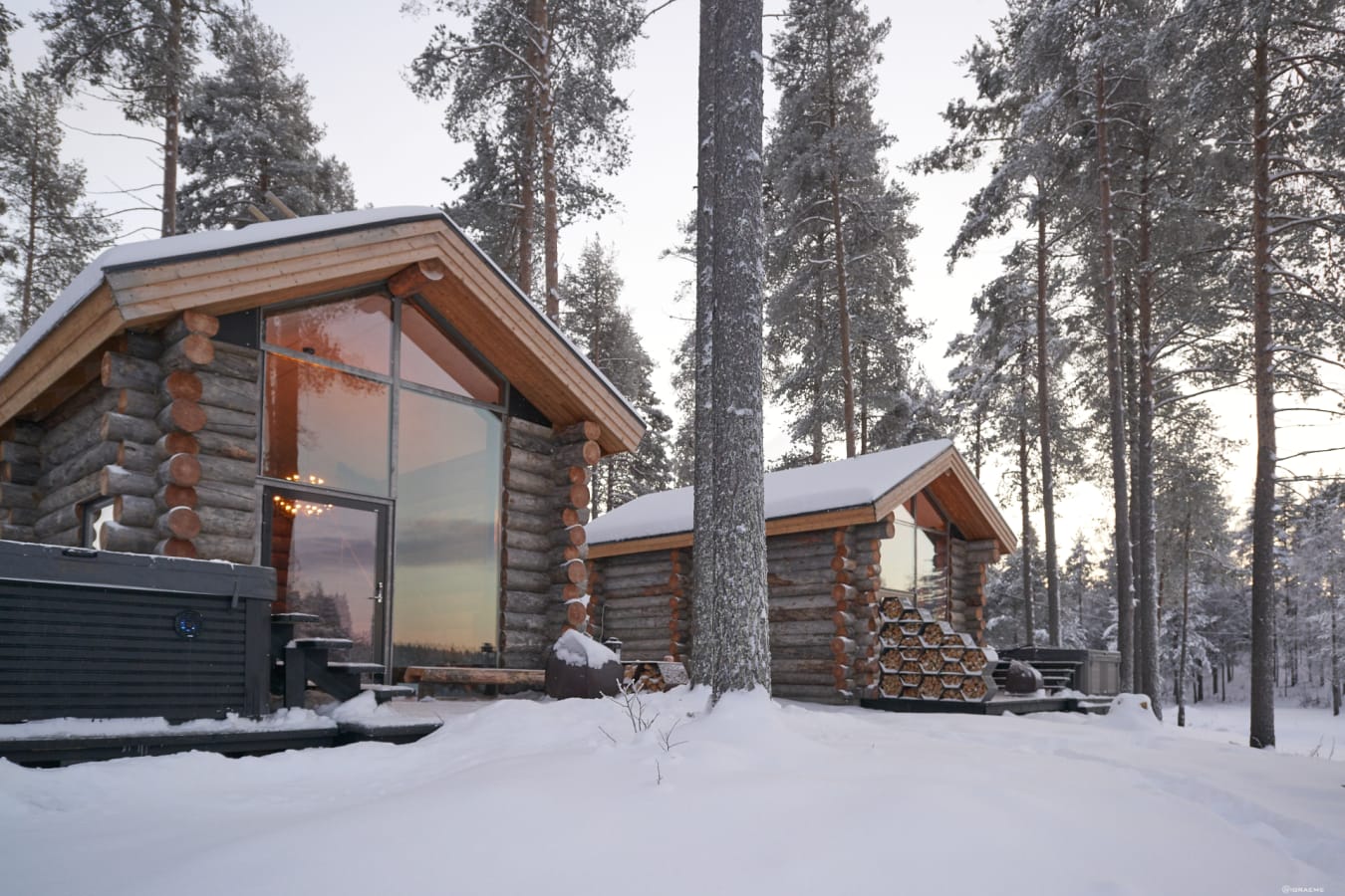 Winter - Cabins 